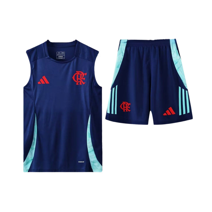 Flamengo 25/26 - Training Kit - Sleeveless - Navy Blue