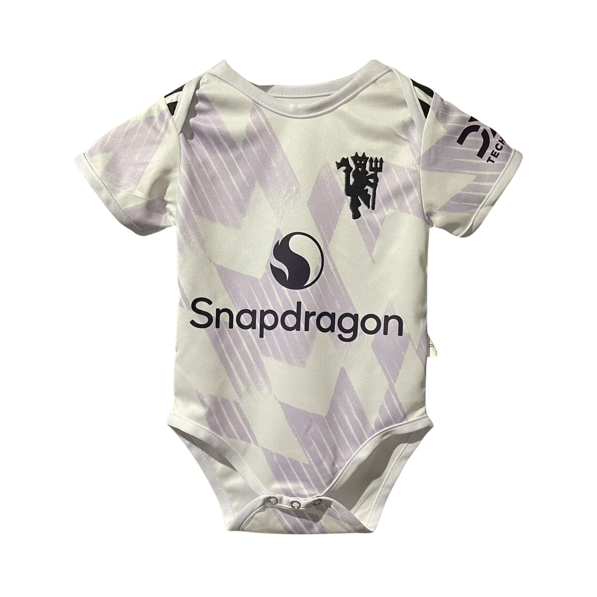 Manchester United Away Baby Bodysuit 25/26 - Front view