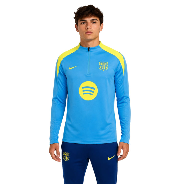 Barcelona 26/27 - Tracksuit - 1/2 Zip - Light Blue and Yellow