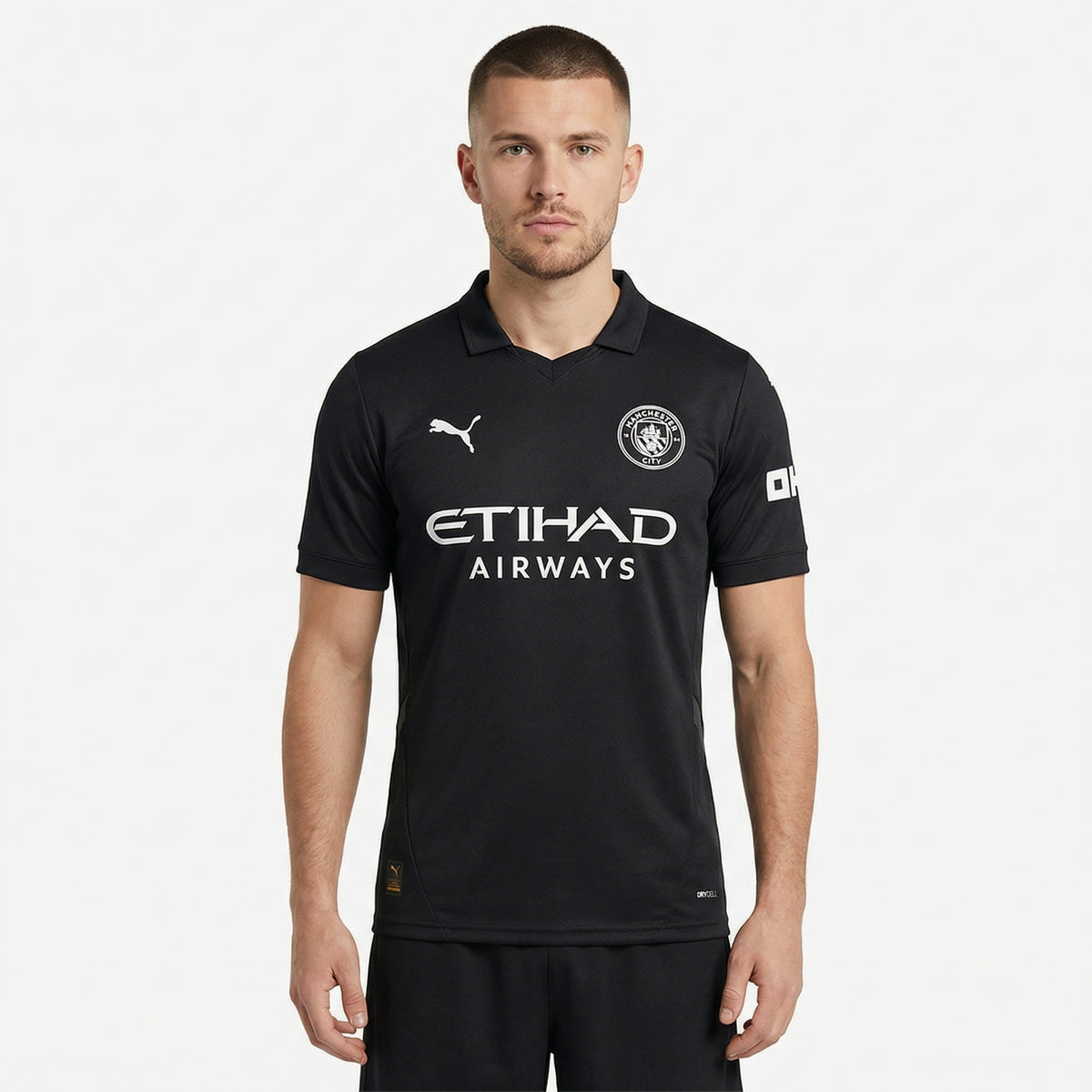 Manchester City Extérieur 25/26 - Vue de dos