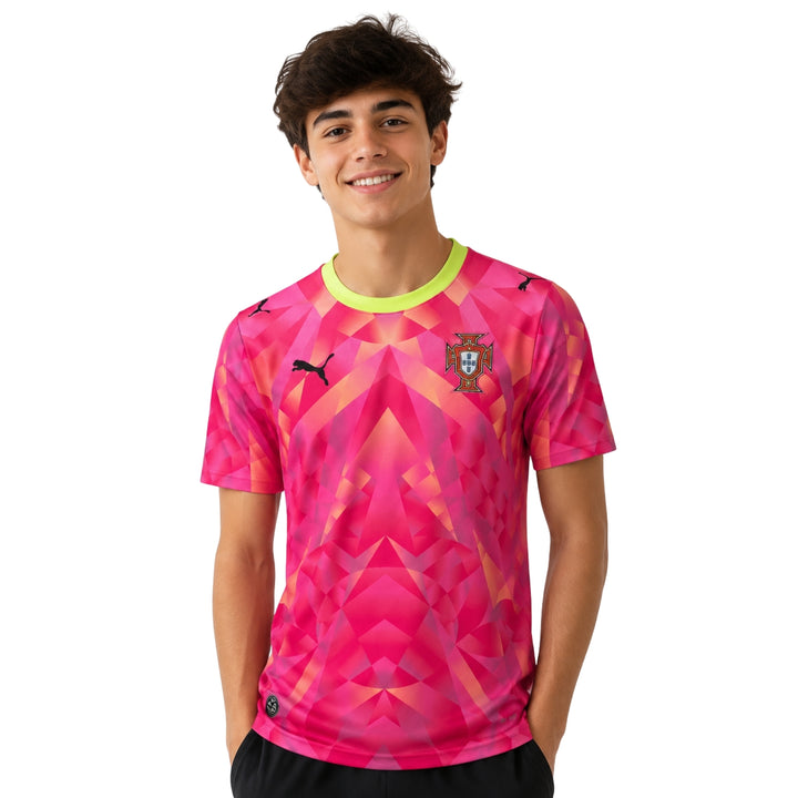 Portugal Gardiens de But 26/27 - Coupe du Monde 2026 - Rose et Jaune