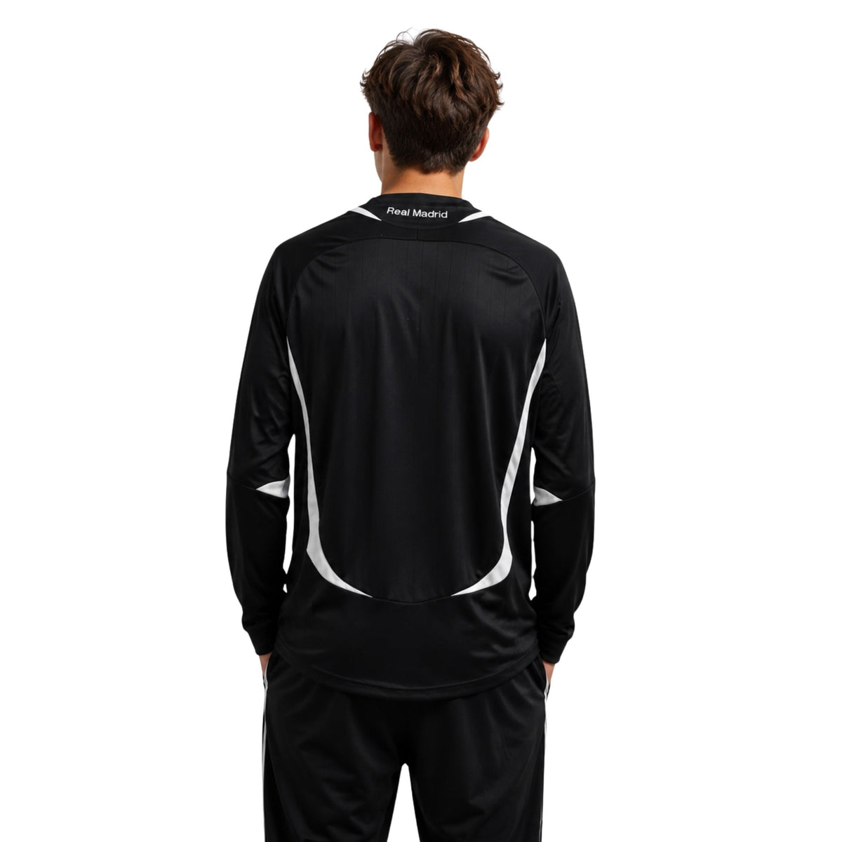 Real Madrid Away 06/07 - Long Sleeve - Black