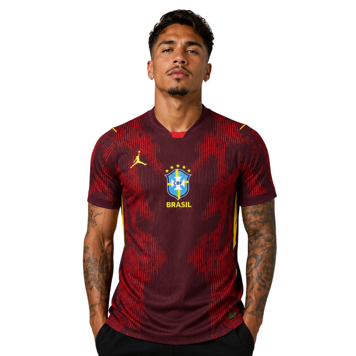 Brazil Goalkeepers 26/27 - World Cup 2026 - Player Version - Burgundy