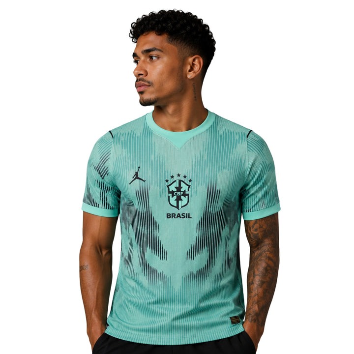 Brazil Goalkeepers 26/27 - World Cup 2026 - Player Version - Mint Green