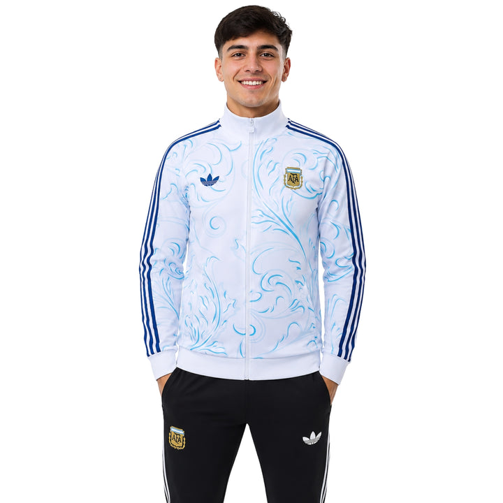 Argentina 26/27 - Tracksuit - Full Zip - White and Blue