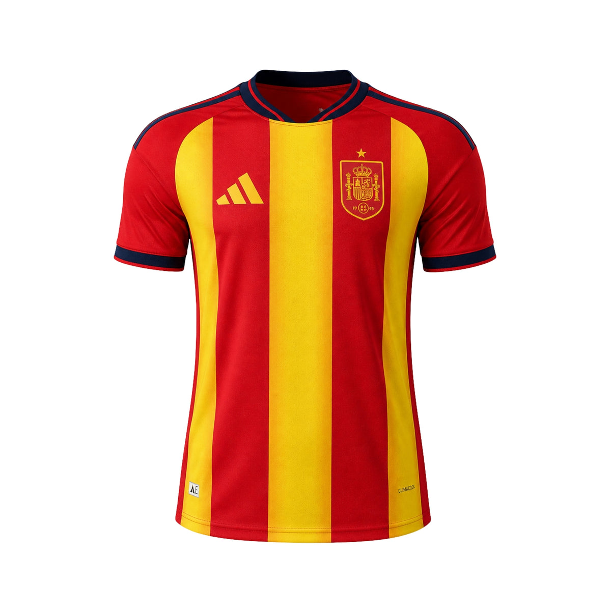 Maillot Espagne Avant-Match 26/27 - Coupe du Monde 2026 - Version Joueur, à plat avant