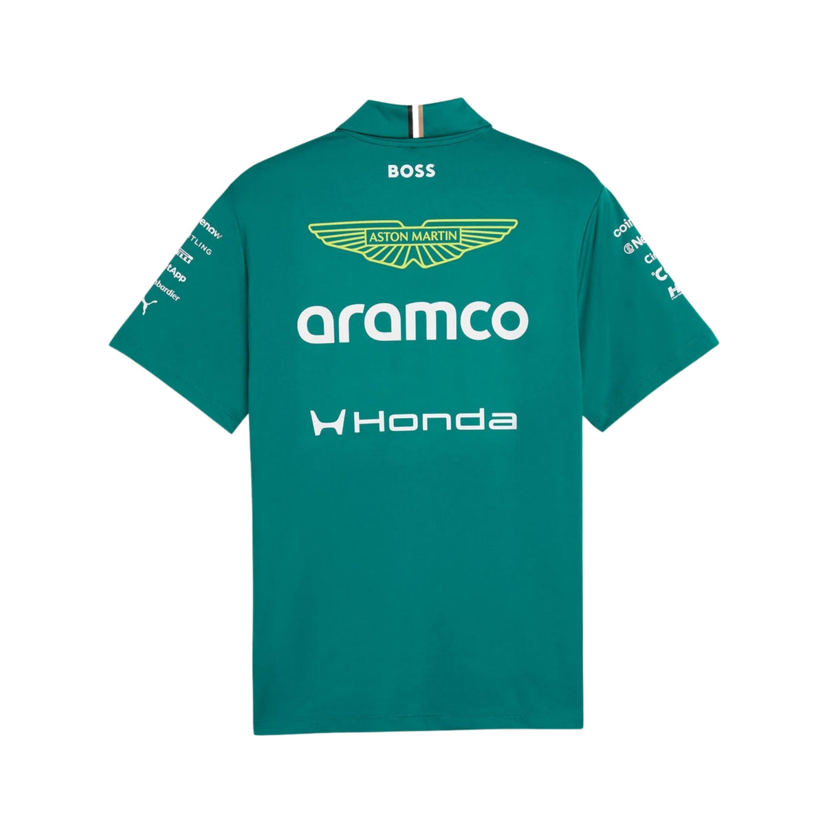Aston Martin F1 2026 Polo Shirt - Women's Team - Back view