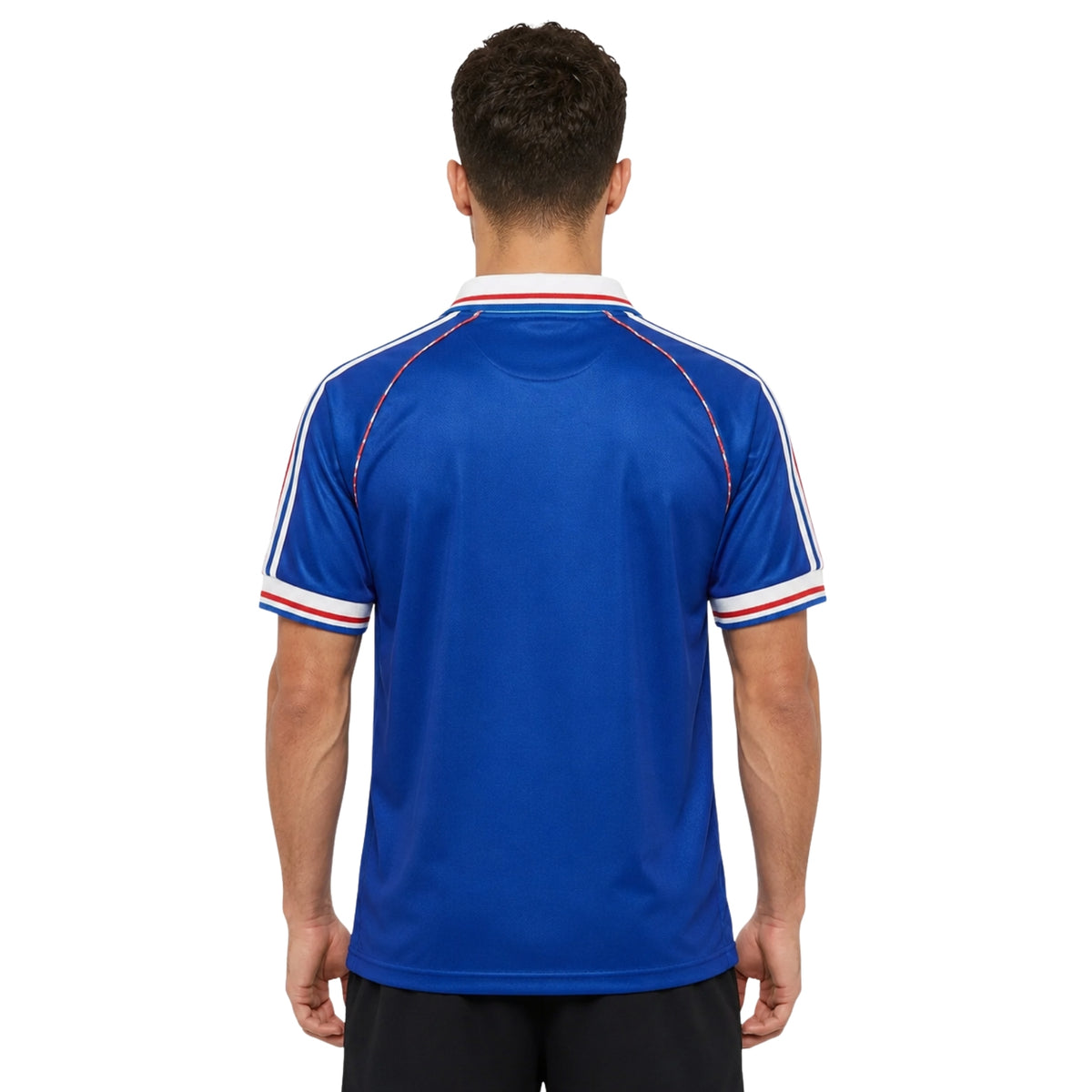 Maillot rétro France Domicile 97/98 - Final Mundial 1998, à plat avant
