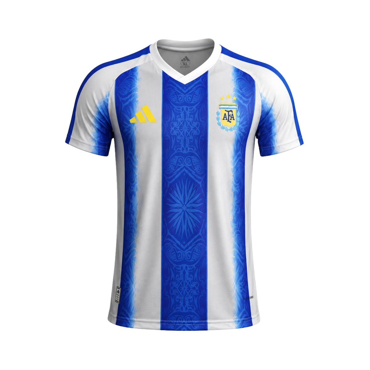 Argentine Édition Spéciale 26/27 - Coupe du Monde 2026 - Version Joueur - Blanc et Bleu