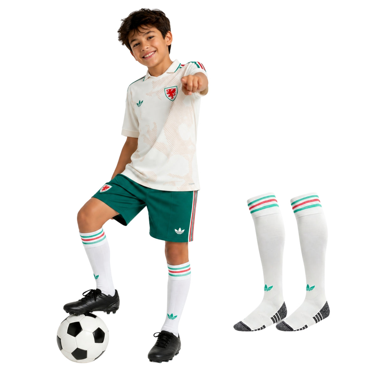 Pays de Galles - Kit Extérieur 26/27 - Coupe du Monde 2026