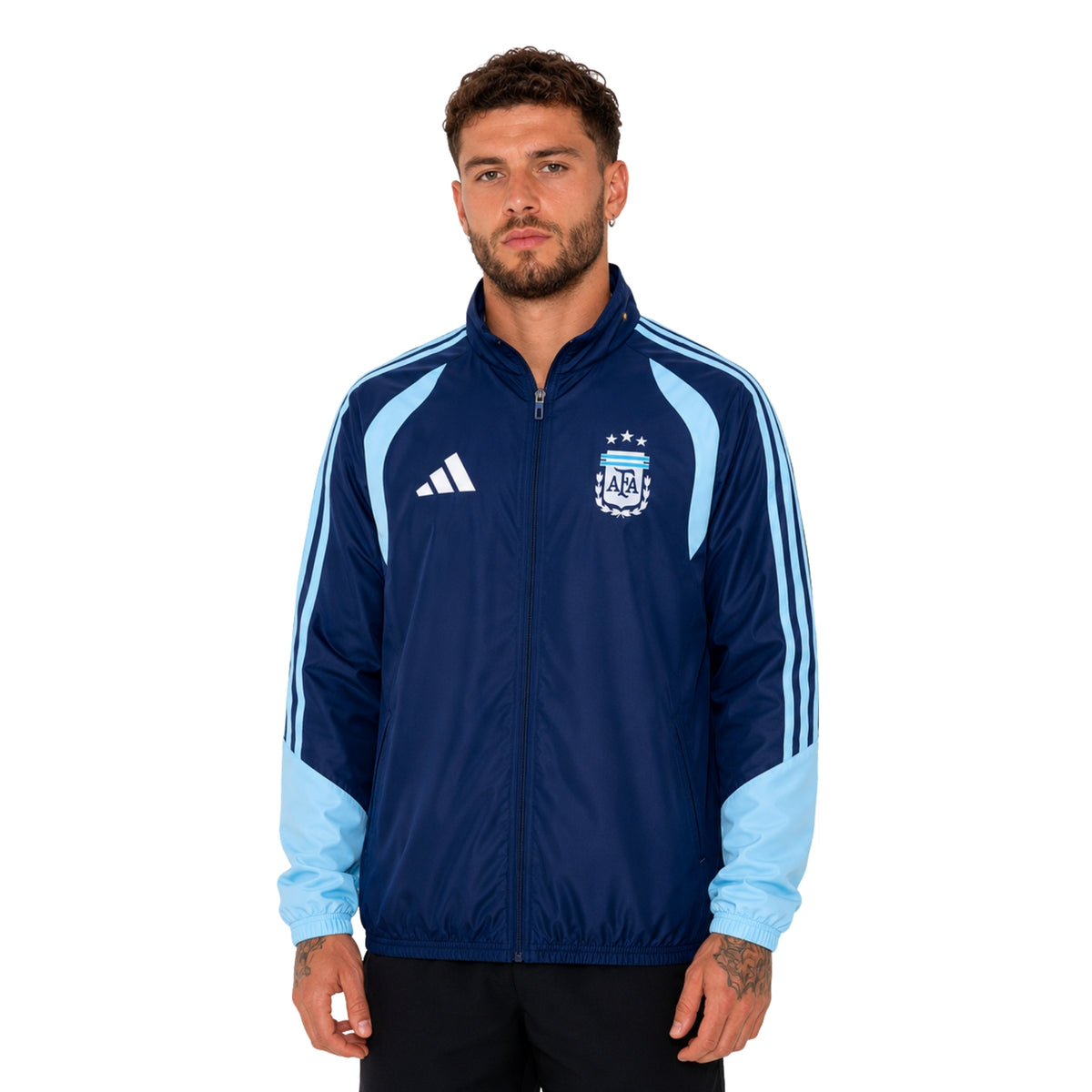 Windbreaker - Argentina 26/27 - Navy Blue and Light Blue