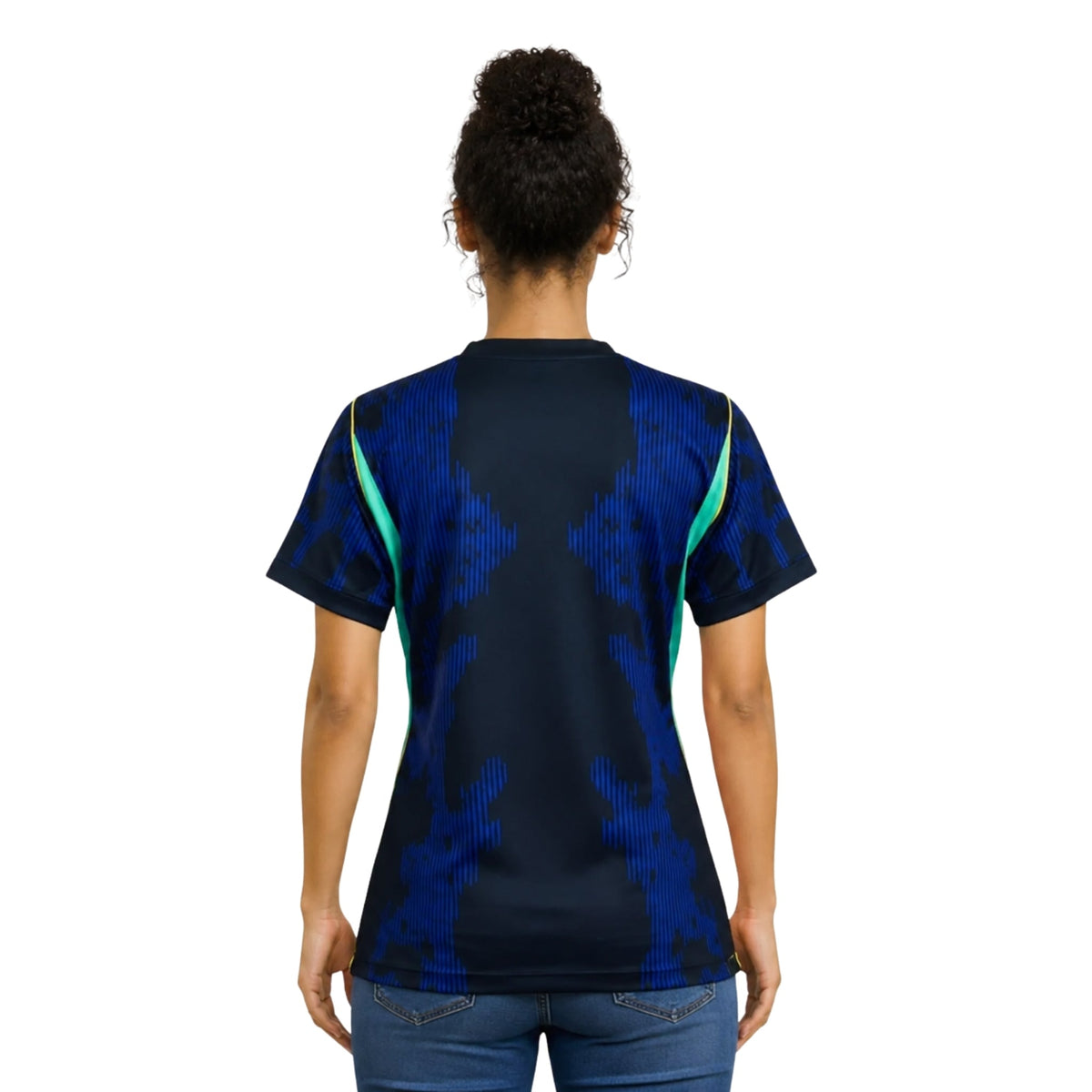 Maillot Brésil Extérieur 26/27 - Coupe du Monde 2026 - Version Féminine, à plat avant