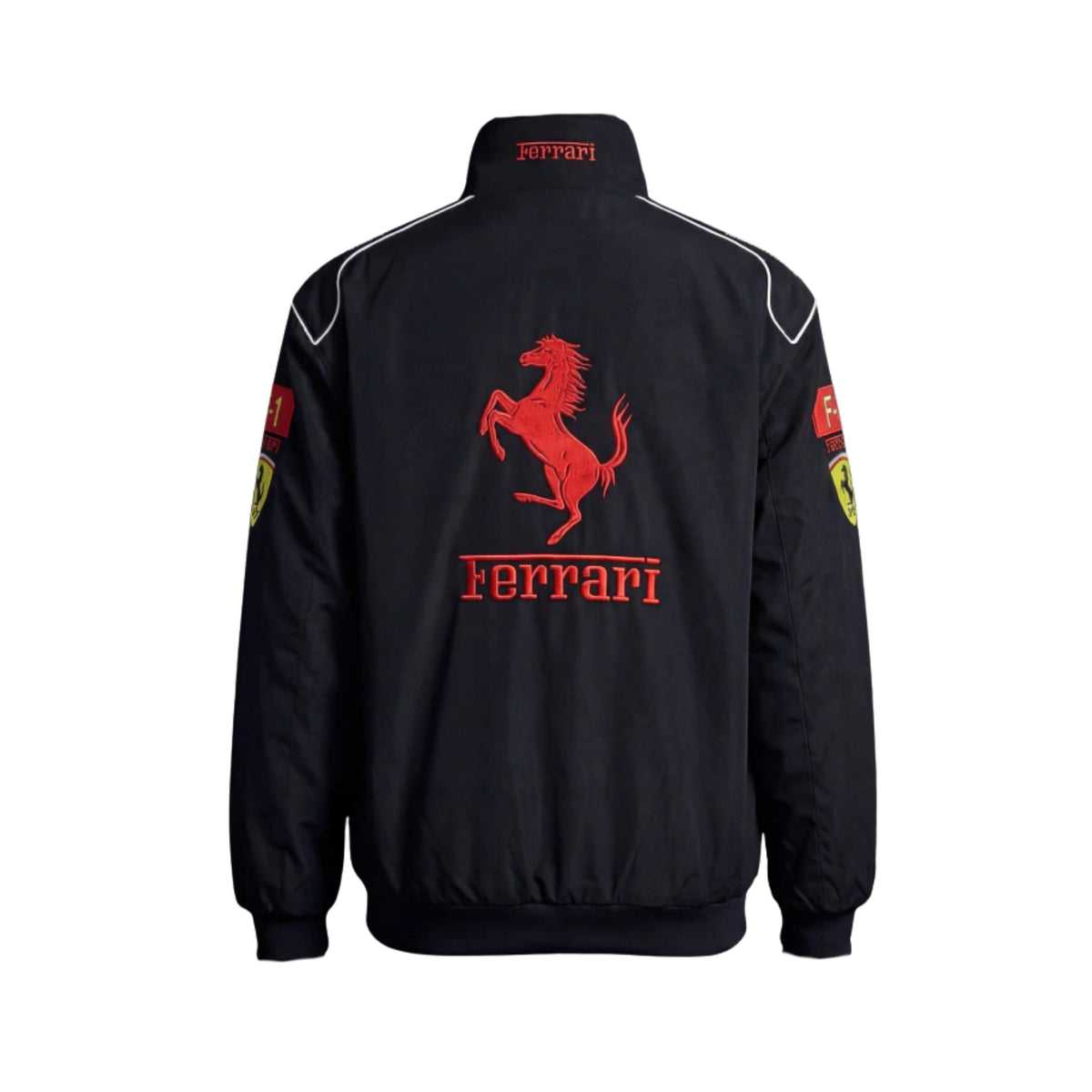 Veste Retro Ferrari Scuderia F1 - Noir et Rouge Ferrari