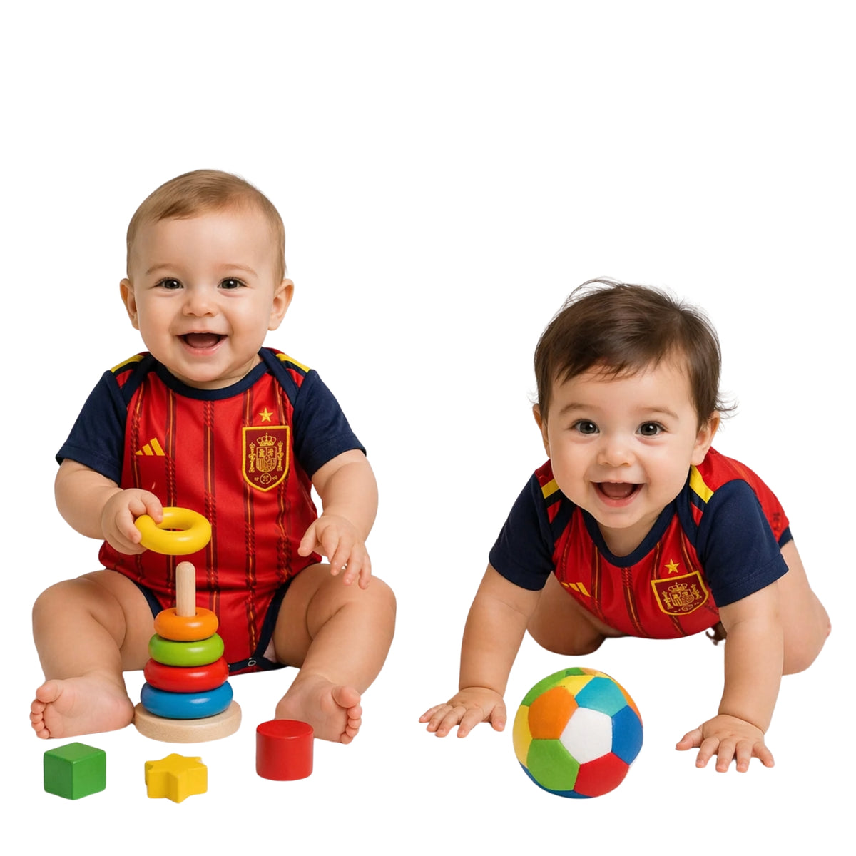 Spain - Baby Bodysuit Home 26/27 - 2026 World Cup