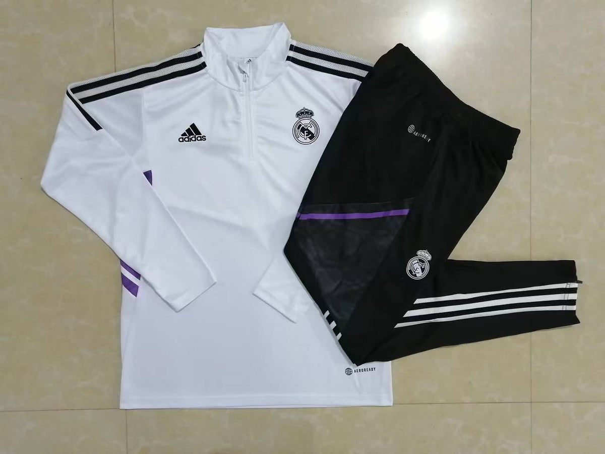 Real Madrid - Survêtement - 1/2 Zip - Détail