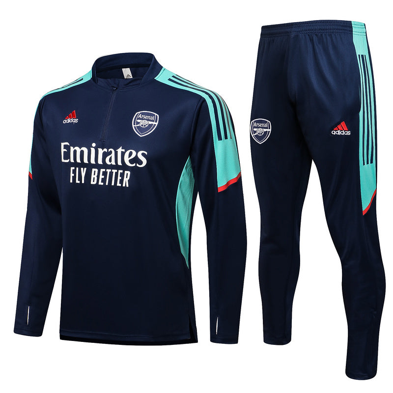 Arsenal - Survêtement - 1/2 Zip - Vue de face