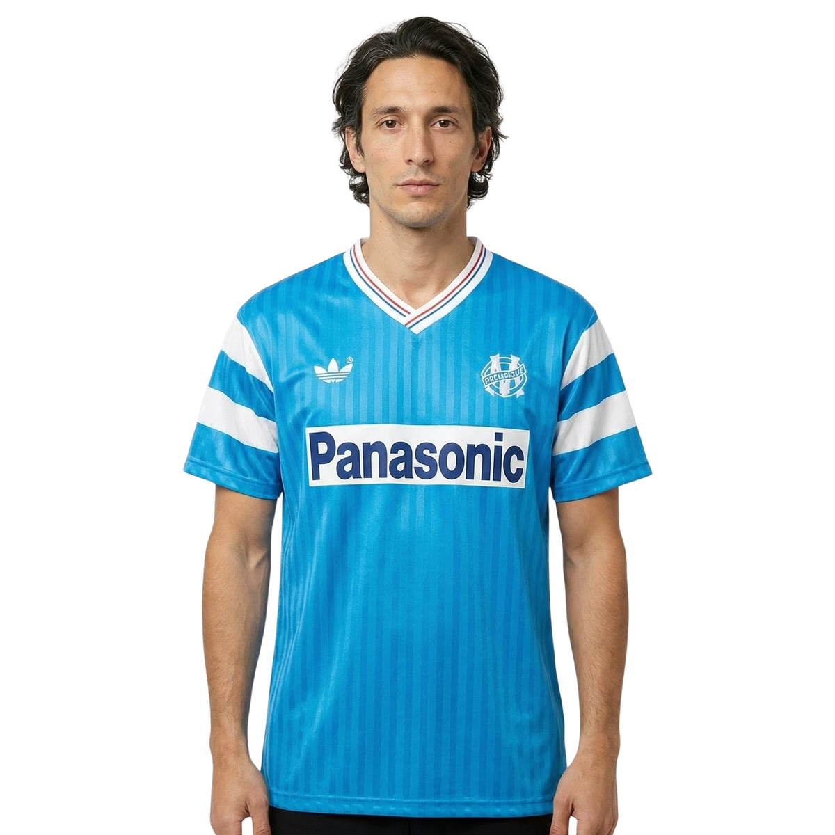 Olympique de Marseille Home 91/92 - Back view