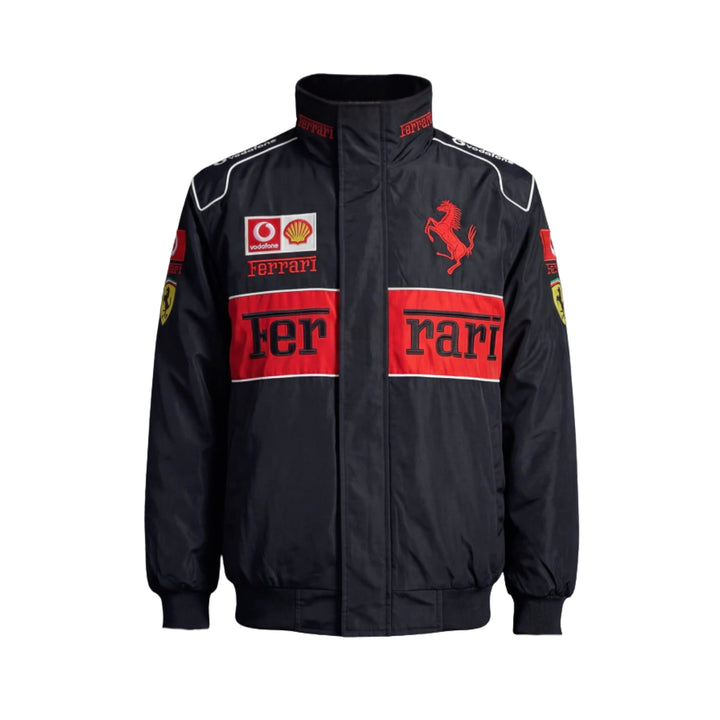 Veste Retro Ferrari Scuderia F1 - Noir et Rouge ferrari 3