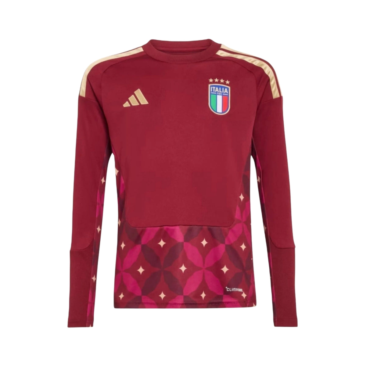 Italy Goalkeepers 26/27 - 2026 World Cup - Long Sleeved - Player Version - Front view