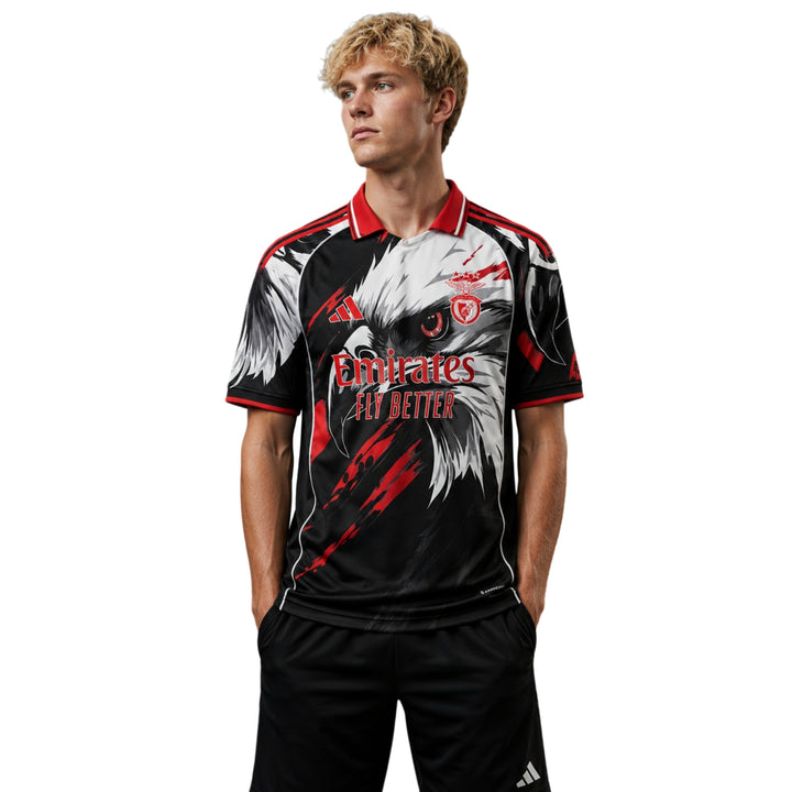 Benfica Édition Spéciale 25/26 - Noir et Blanc