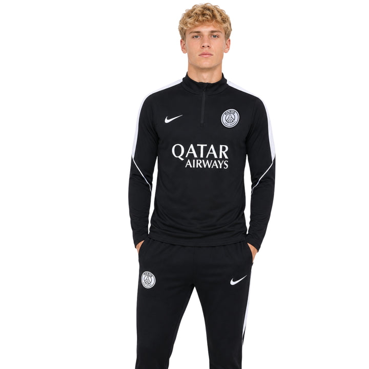 PSG 26/27 - Tracksuit - 1/2 Zip - Black