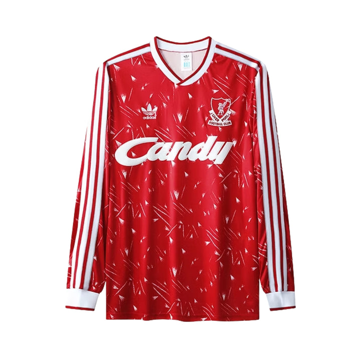 Liverpool Domicile 89/90 - Manches Longues