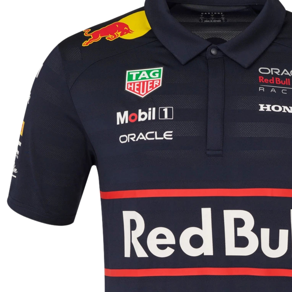 Red Bull F1 2025 Polo Shirt - Detail