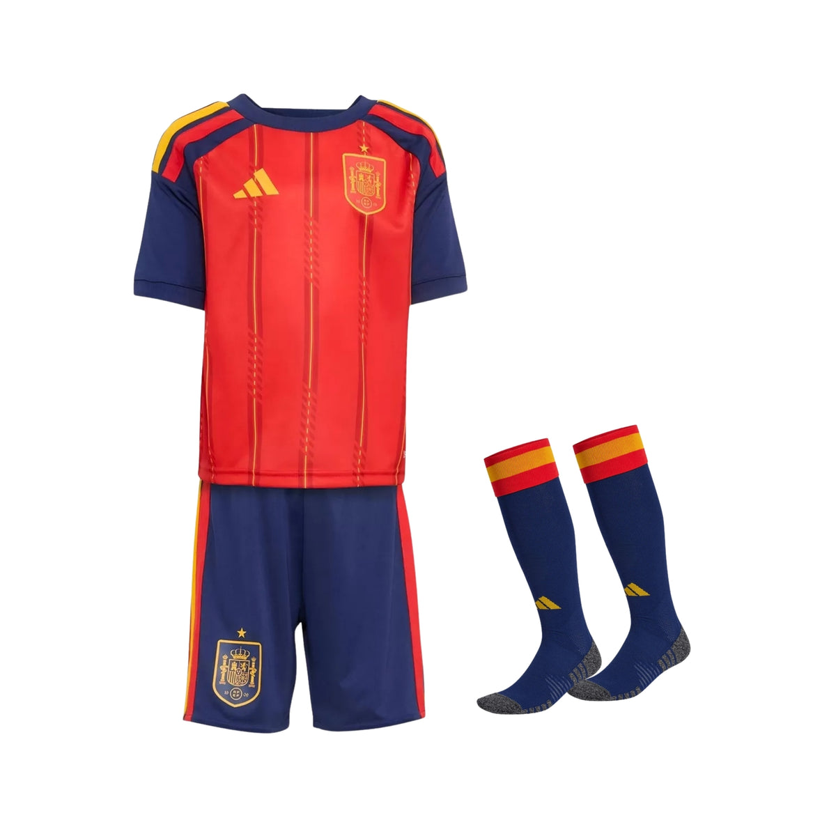 Espagne - Kit Domicile 26/27 - Coupe du Monde 2026, à plat dos