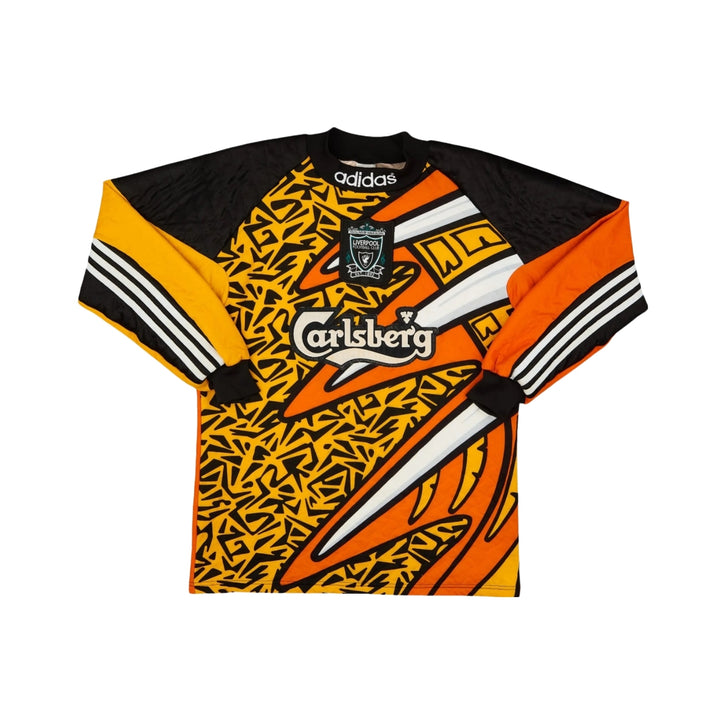 Liverpool Gardiens de But 95/96 - Manches Longues - Orange et Jaune