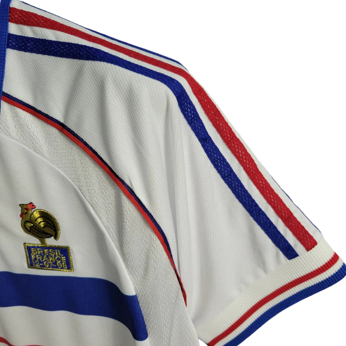 Maillot rétro France Extérieur 97/98 - Final Mundial 1998, à plat dos