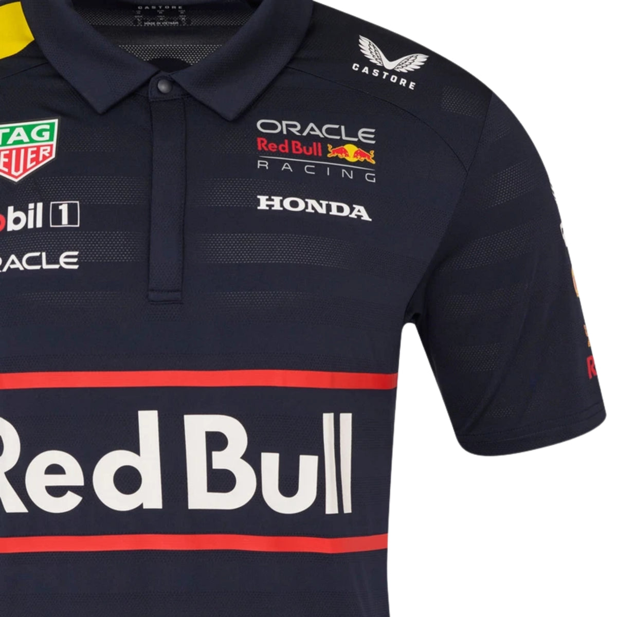 Red Bull F1 2025 Polo Shirt - Close-up