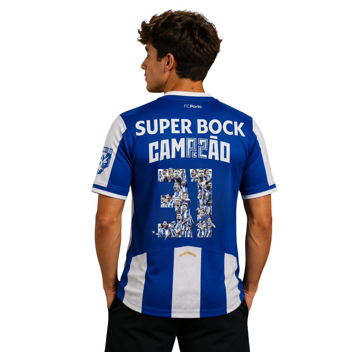 Maillot Porto Domicile Champion 26/27, porté de face