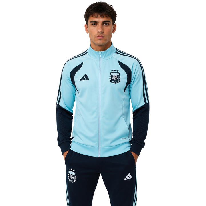 Argentina 26/27 - Tracksuit - Full Zip - Light Blue and Navy Blue