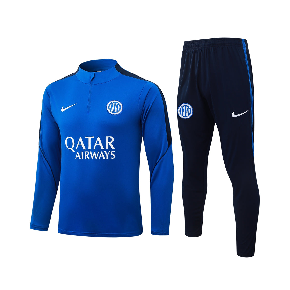 Inter Milan 26/27 - Survêtement - 1/2 Zip - Bleu