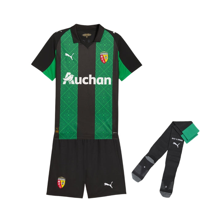 RC Lens - Away Kit 25/26 - Green and Black Auchan