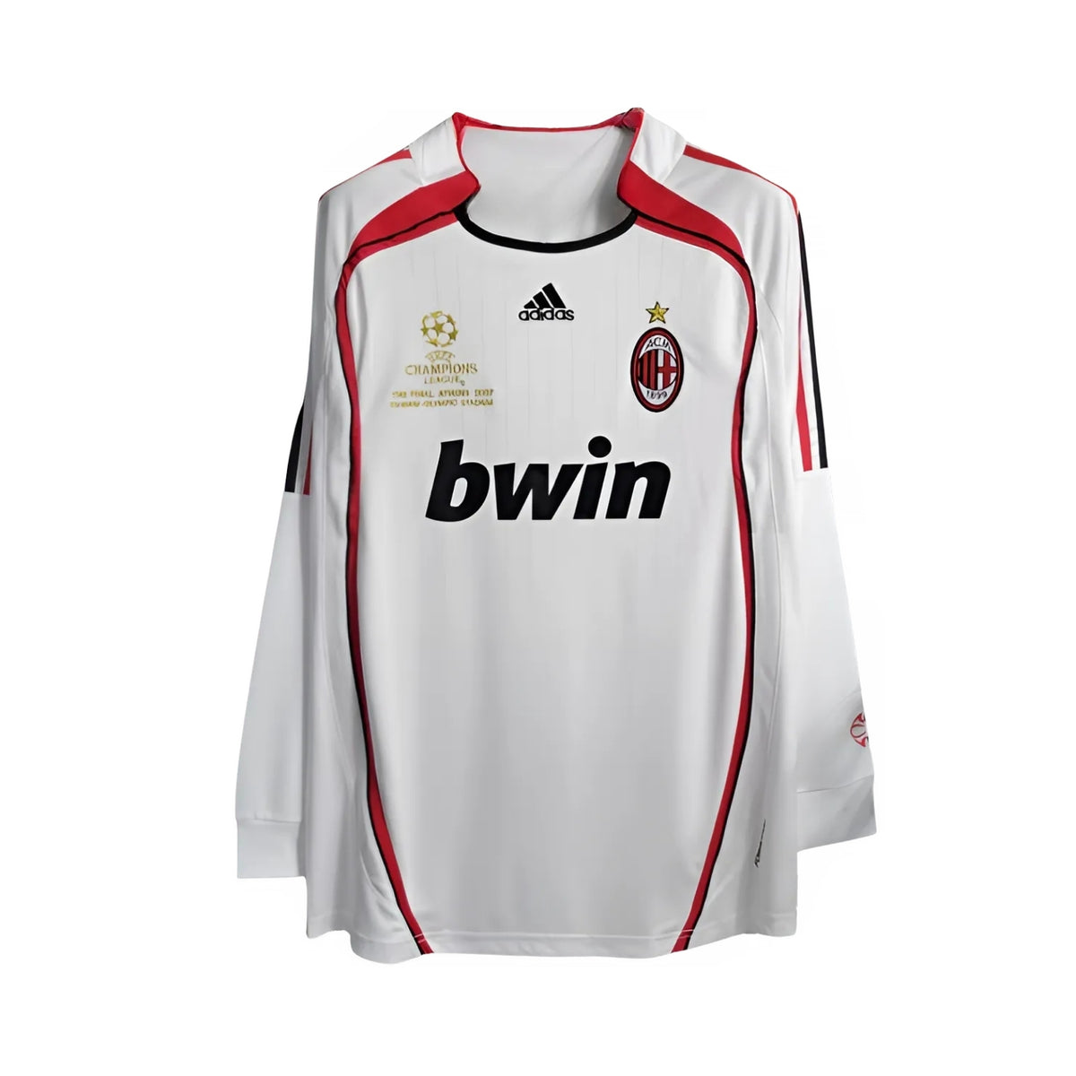AC Milan Away 06/07 - Long Sleeves - Champions League Final - Front view