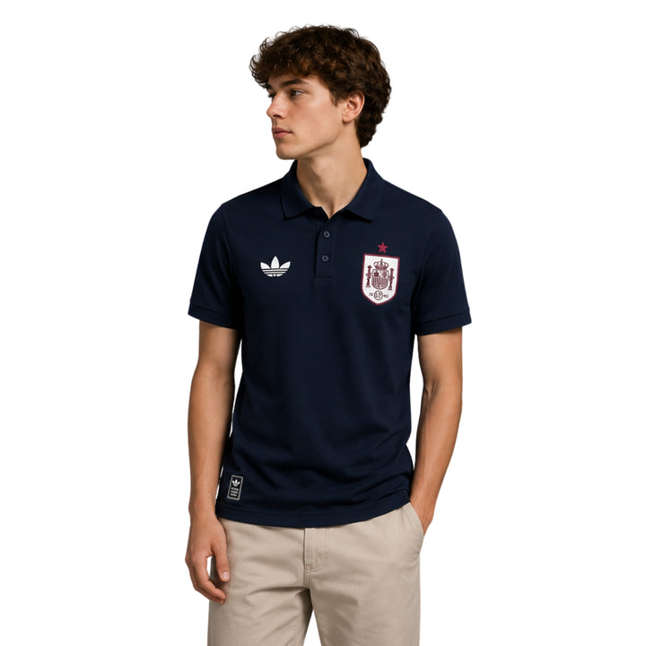 Spain Polo 26/27 - World Cup 2026 - Navy Blue 2
