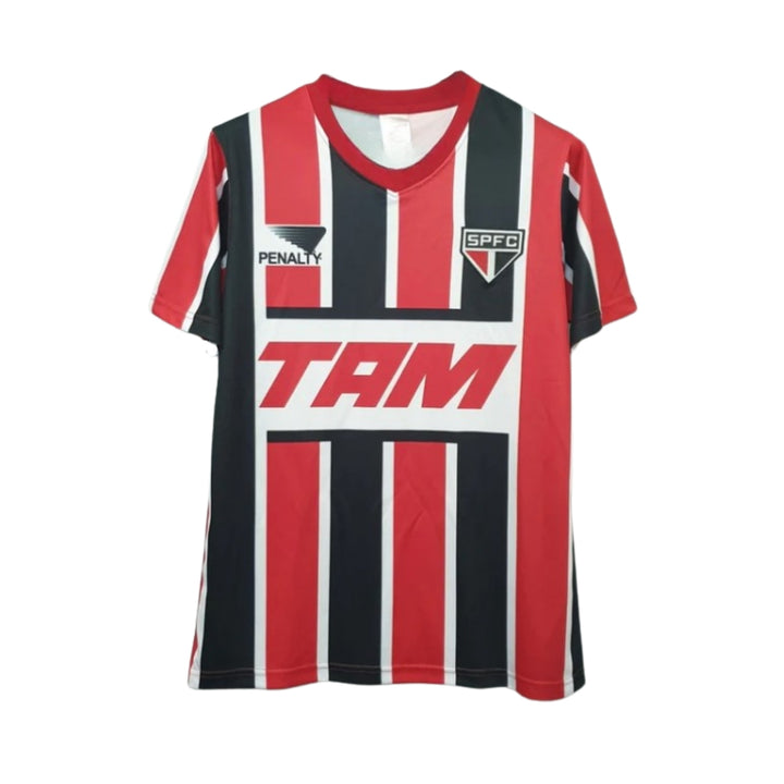 São Paulo Home 93/94 - Red and Black