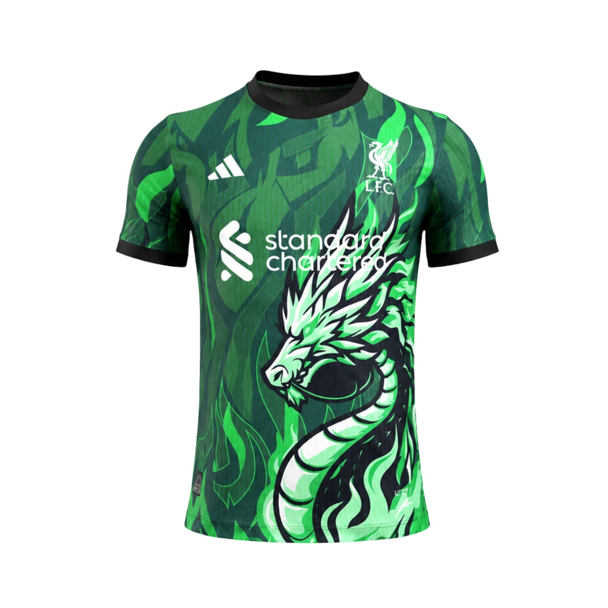 Liverpool Édition Spéciale 25/26 - Version Joueur - Vert et Noir
