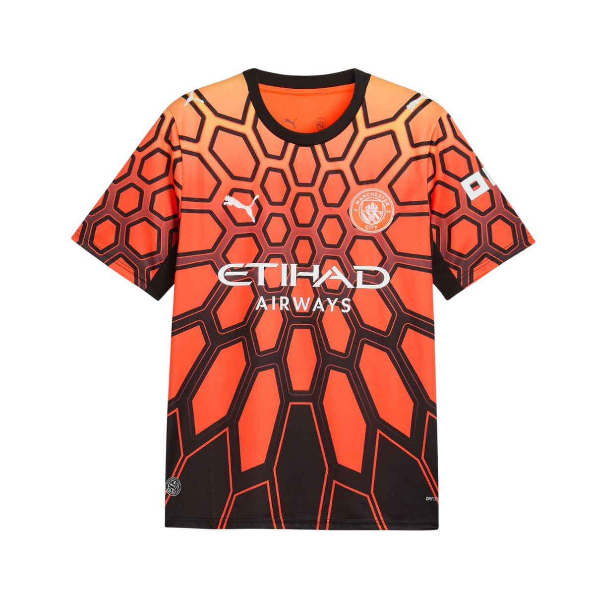Manchester City Gardiens de But 26/27 - Orange et Noir