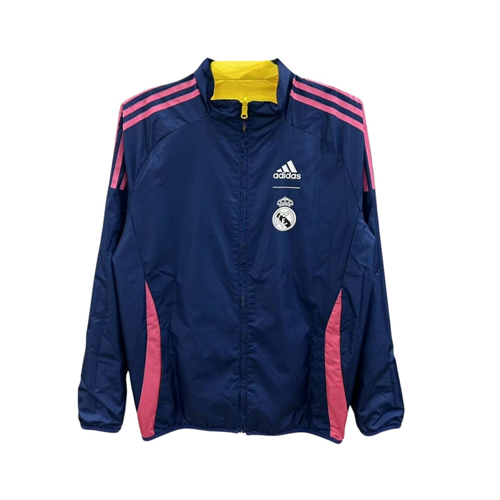 Reversible Windbreaker - Real Madrid 25/26 - Navy Blue and Pink