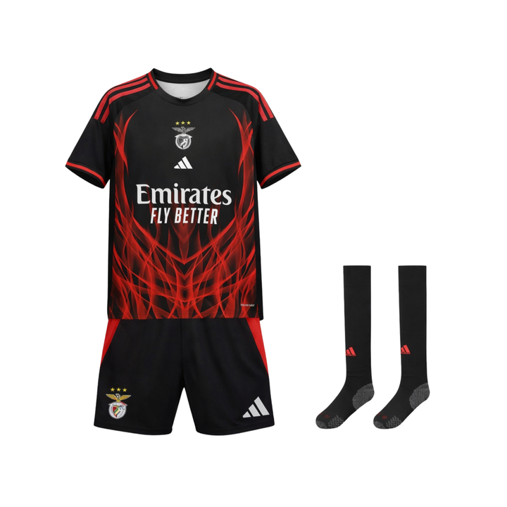 Kit - Benfica Édition Spéciale 25/26 - Noir et Rouge