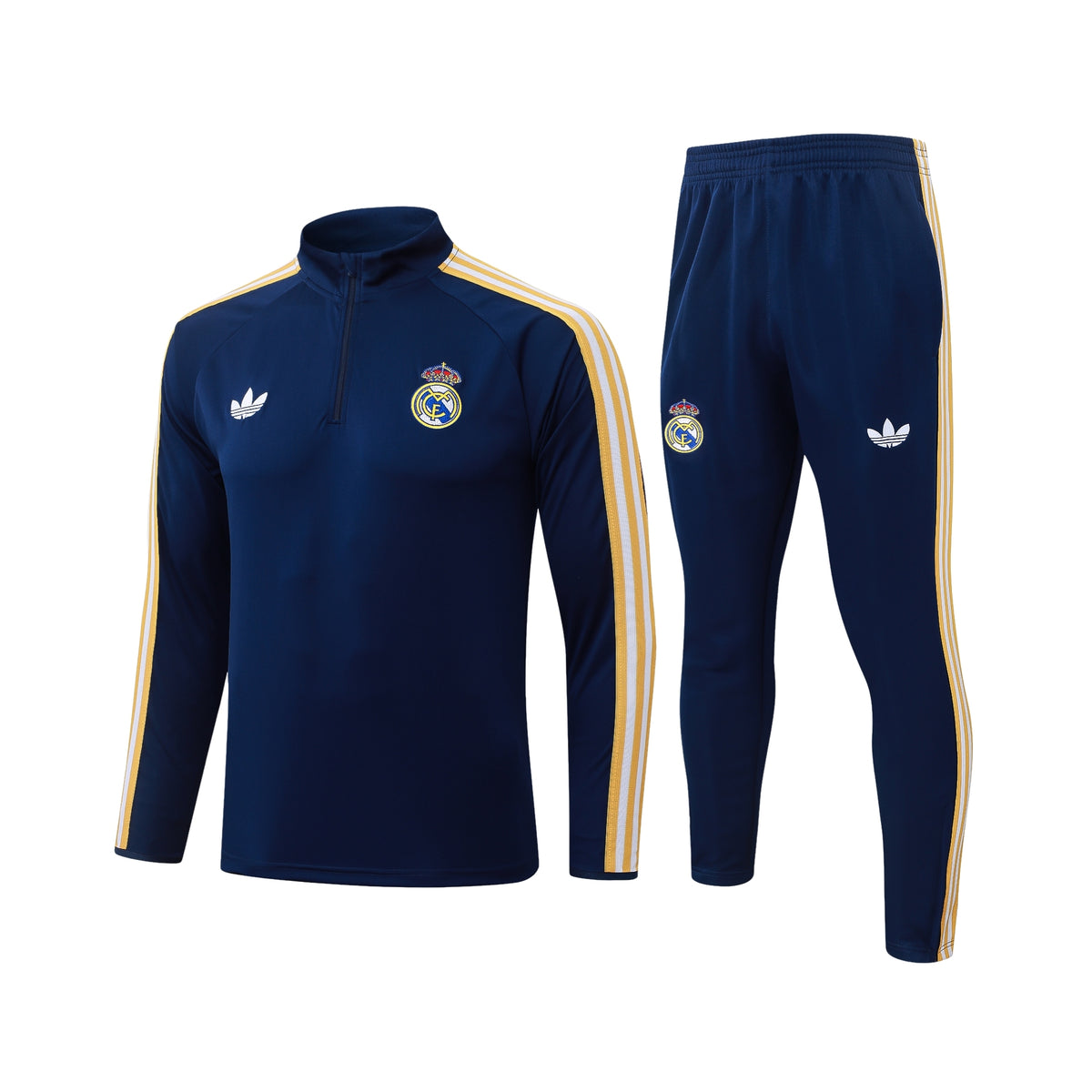 Real Madrid 26/27 - Tracksuit - 1/2 Zip - Navy Blue and Gold