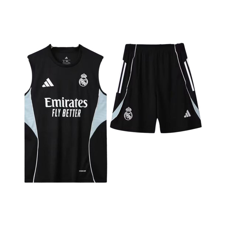 Real Madrid 25/26 - Training Kit - Sleeveless - Black