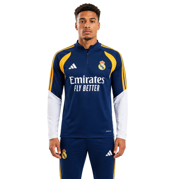 Real Madrid 26/27 - Tracksuit - 1/2 Zip - Navy Blue and Yellow