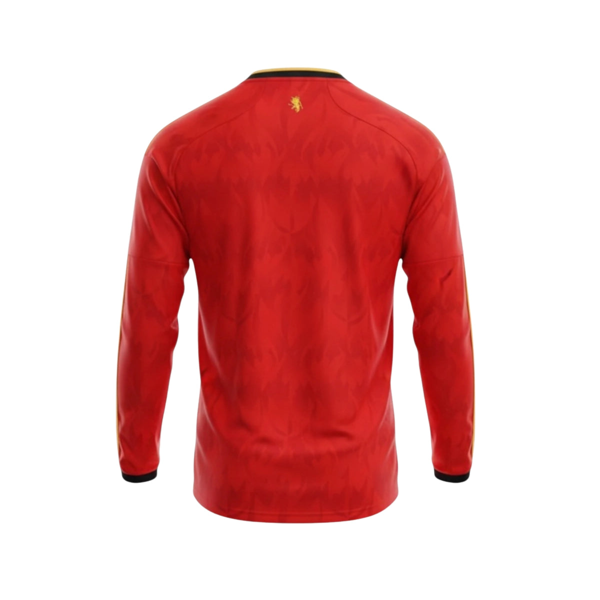 Belgium Home 26/27 - World Cup 2026 - Long Sleeves - Back view