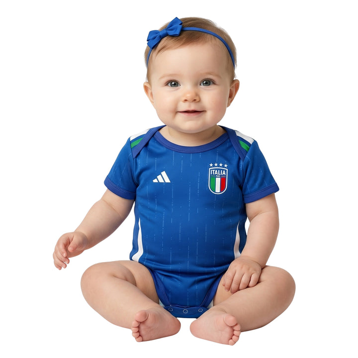 Italy - Baby Bodysuit Home 24/25 - Blue 2