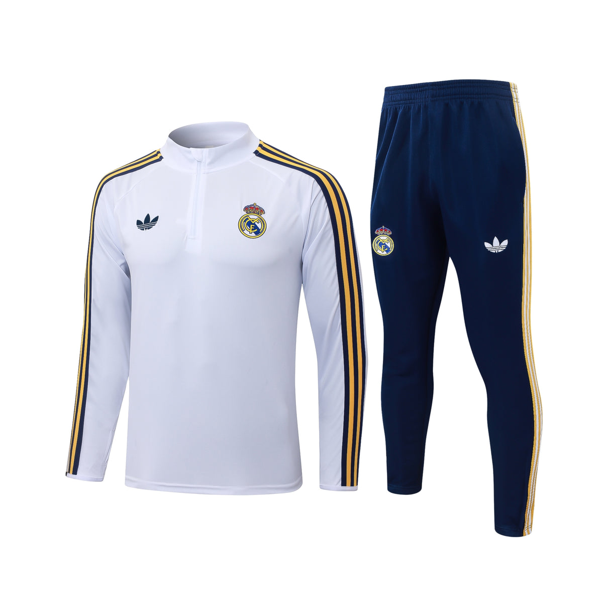 Real Madrid 26/27 - Tracksuit - 1/2 Zip - White
