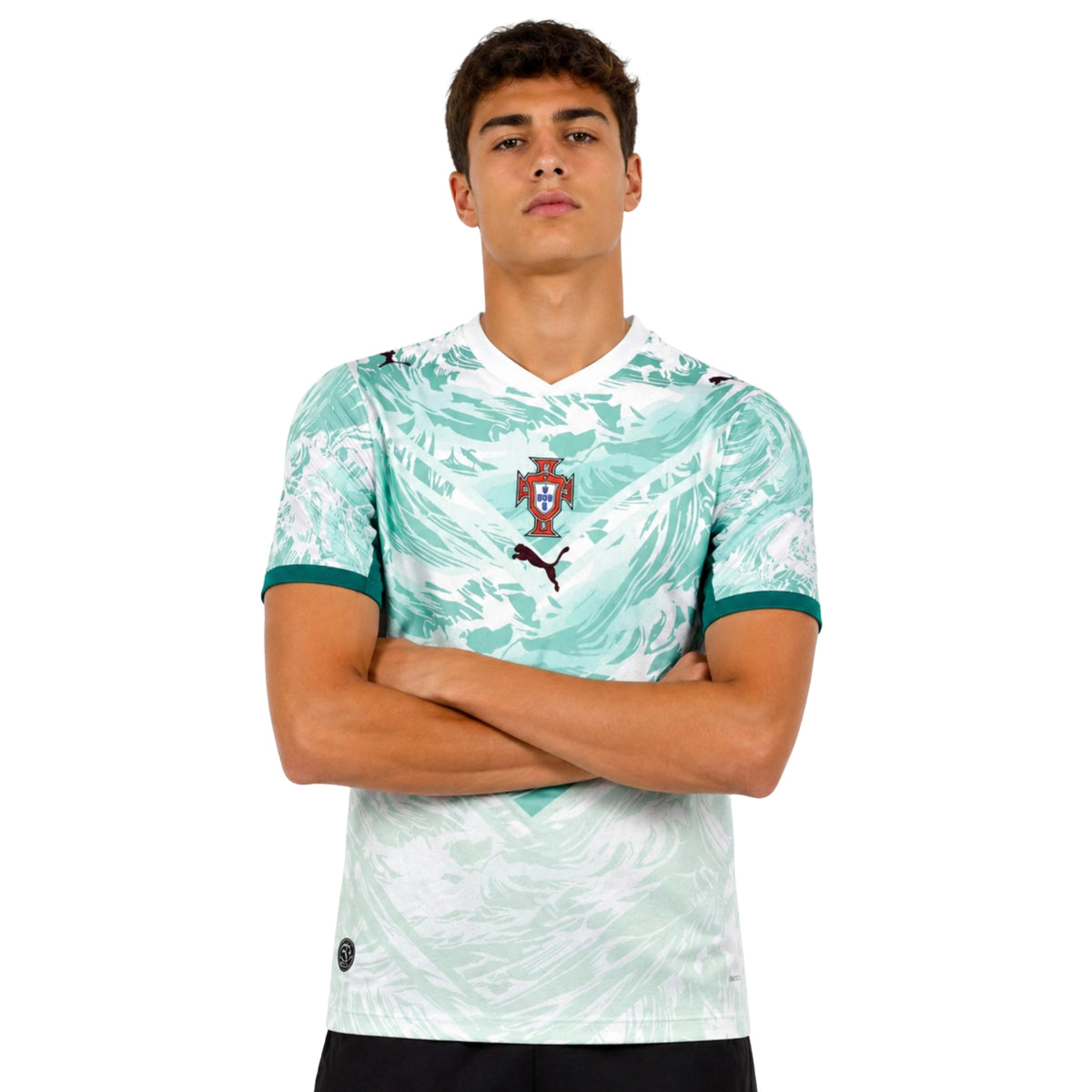 Maillot Portugal Extérieur 26/27 - Coupe du Monde 2026 - Version Joueur, porté de face