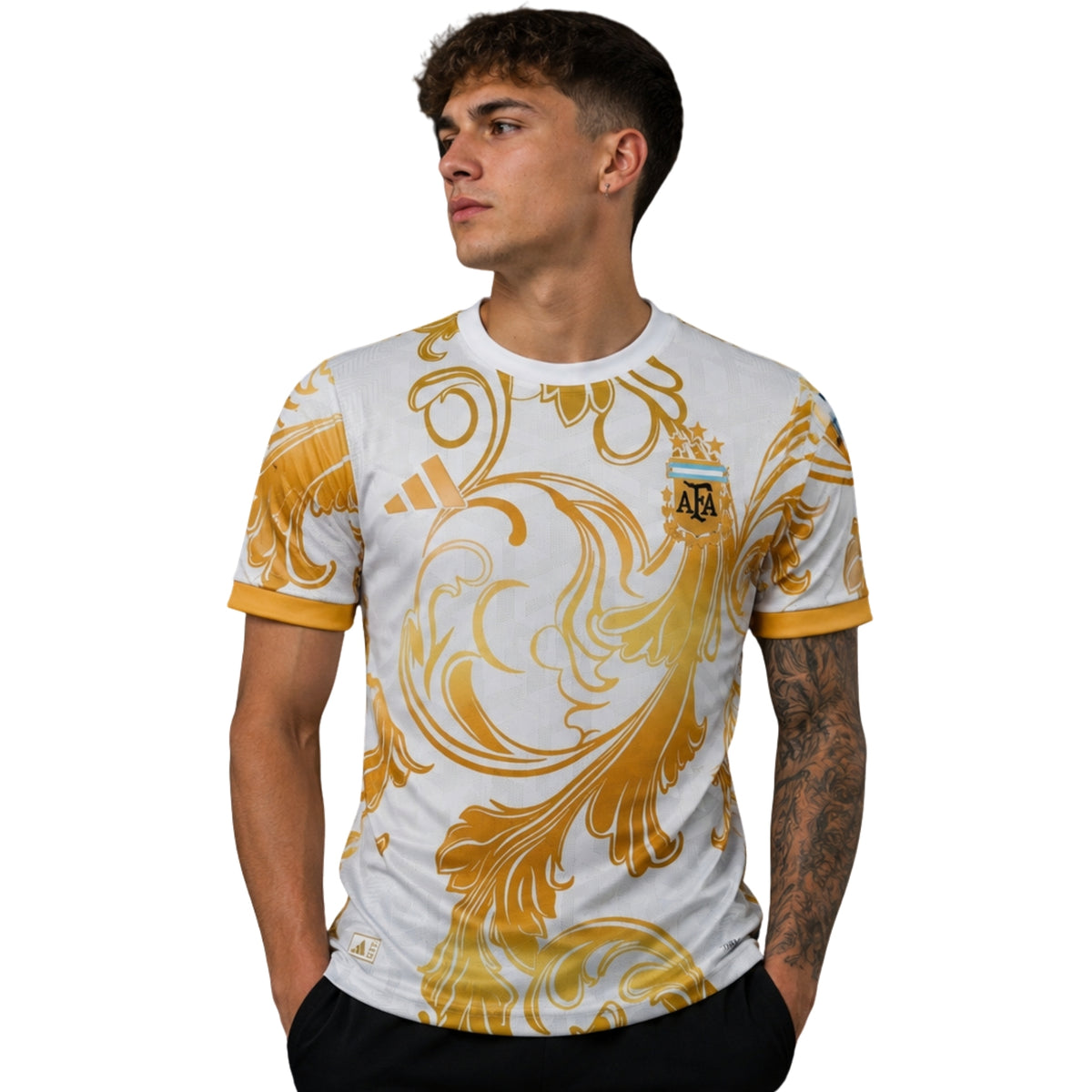 Argentina Special Edition 26/27 - World Cup 2026 - Player Version - White and Gold